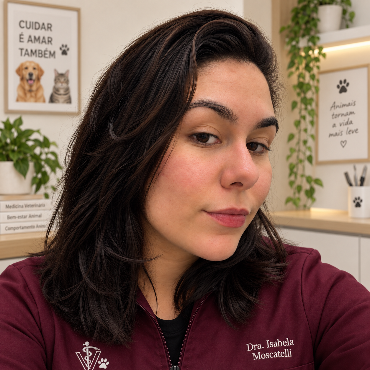 Dra. Isabela Moscatelli, médica-veterinária